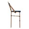 Flash Furniture Bordeaux Stackable IndoorOutdoor French Bistro 30 High Barstool, NavyWhite and Bamboo Finish SDA-AD642001-BS-NVYWH-NAT-GG - alternate 5